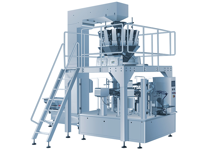 全自動堅果給袋包裝生產(chǎn)線（可定制）